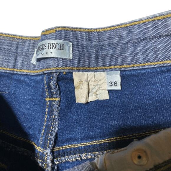 GEORGES RECH French Jeans women’s Jeans sz 2 rare find trouser wide leg - Picture 8 of 8